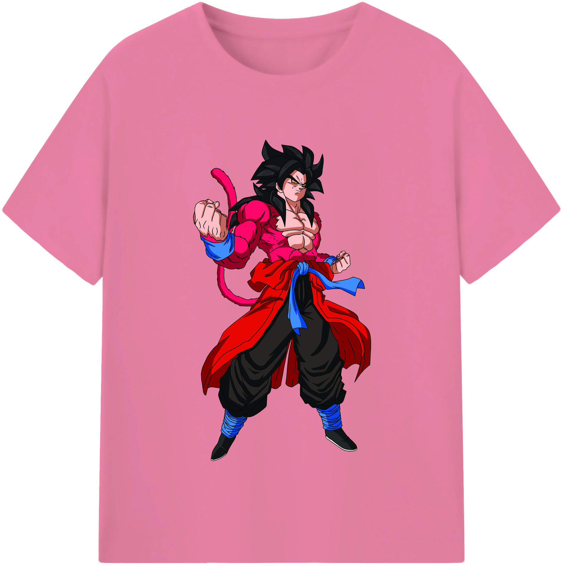 （画像用） ドラゴンボール 孫悟空（そん ごくう）Son Goku カカロット DRAGON BALL Kakarotto 綿100％半袖Tシャツ（フロントプリント）